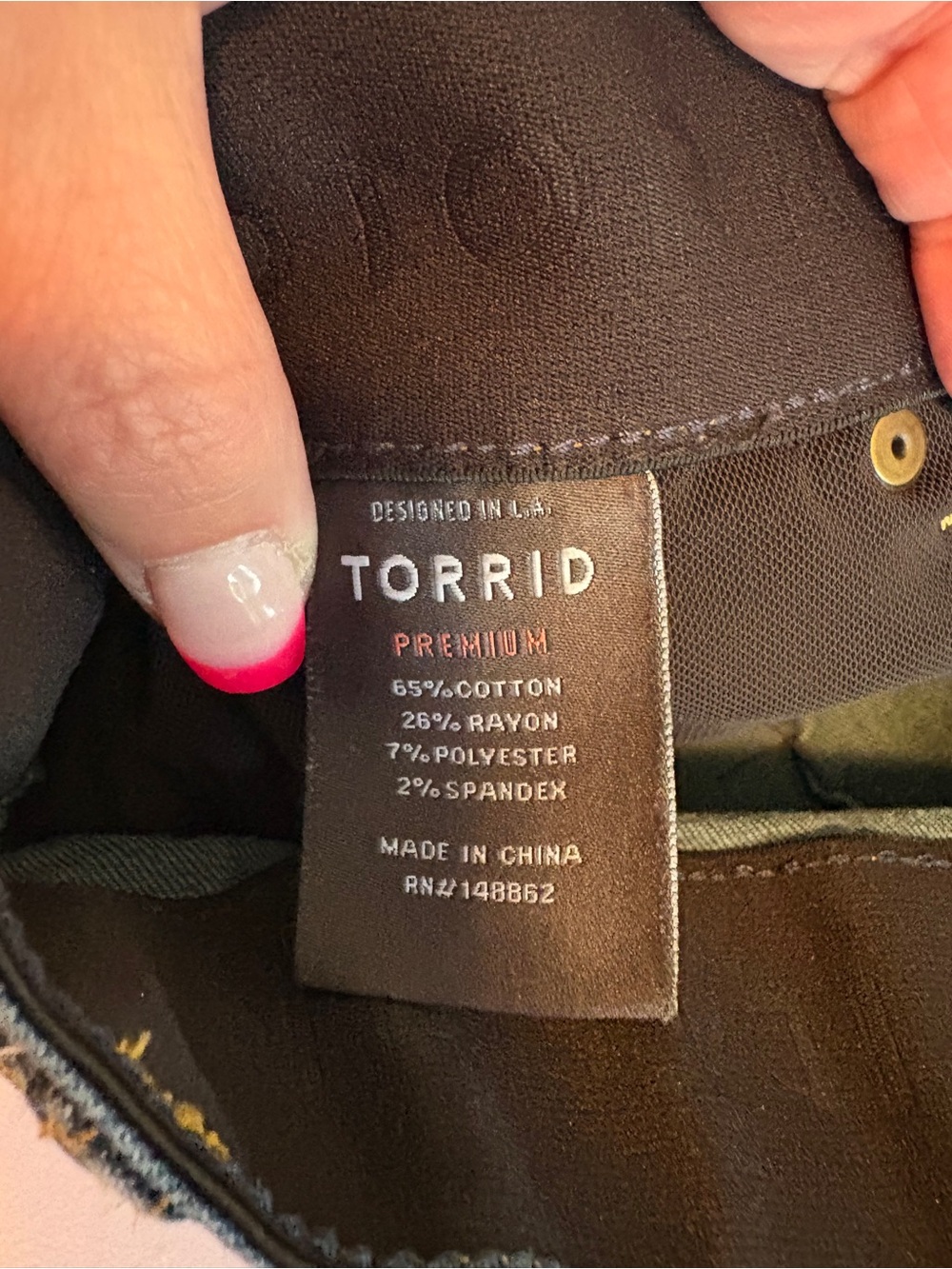Torrid Bombshell Skinny Denim - Picture 7 of 7